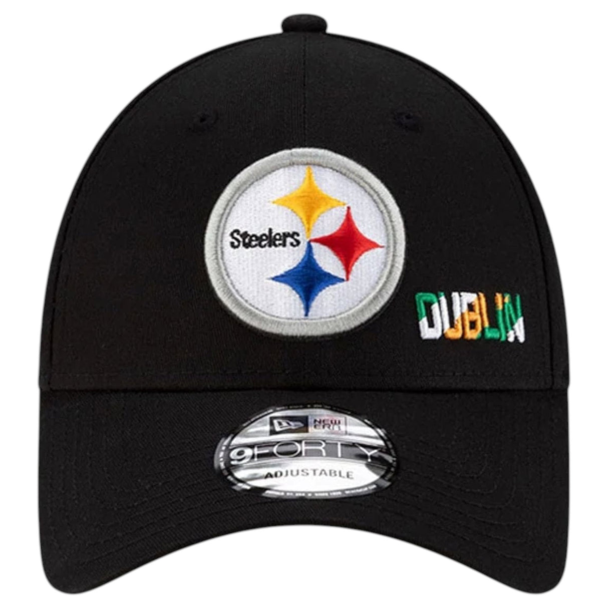 NEW ERA NFL Dublin Steelers9Forty HatBlk
