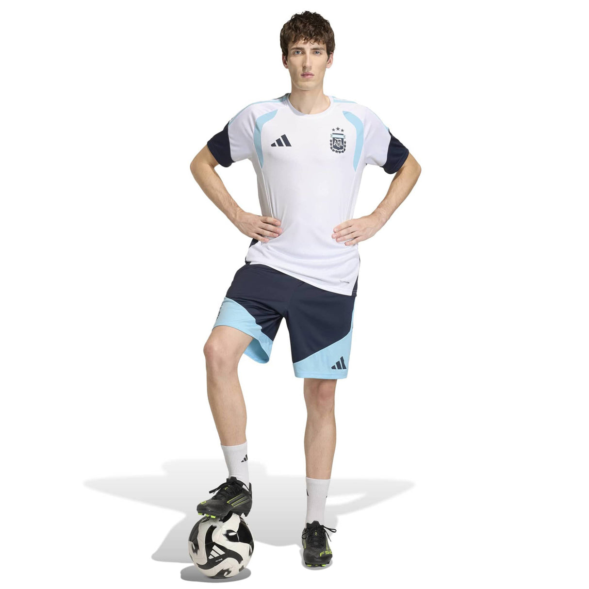 adidas Argentina WC26 Train Shorts Navy