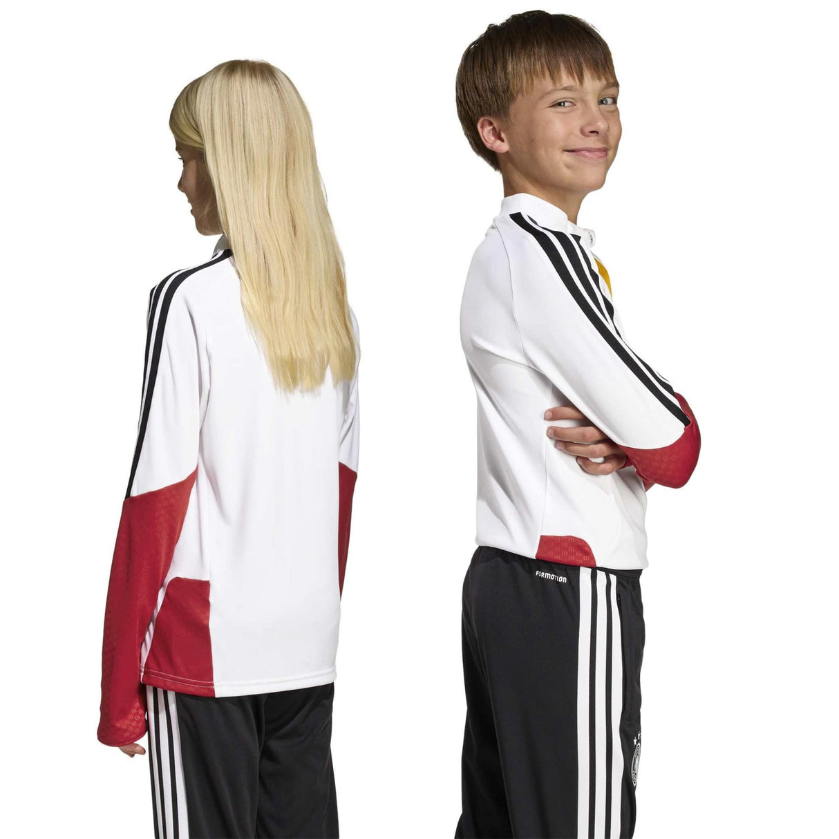 adidas Germany WC26 Kid Train QZ Top Wht