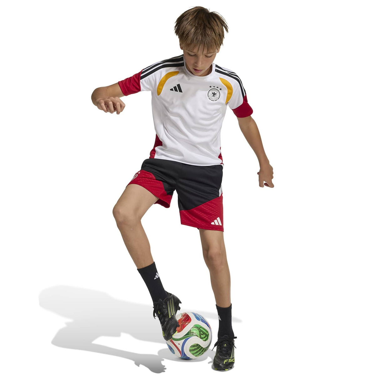 adidas Germany WC26 Kid Train Shorts Blk