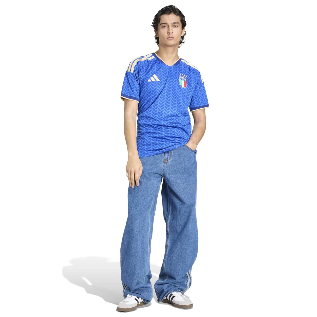 adidas Italy WC26 Home Jersey Blue