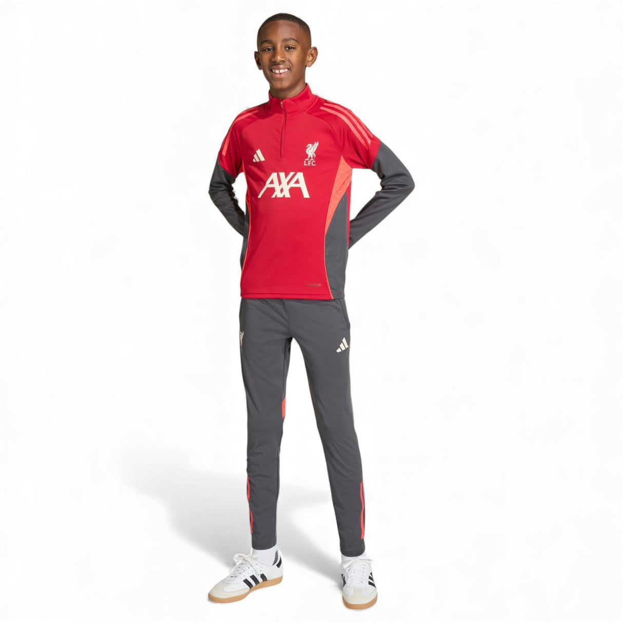 adidas LFC 25 Kids Train RF QZ Top Red