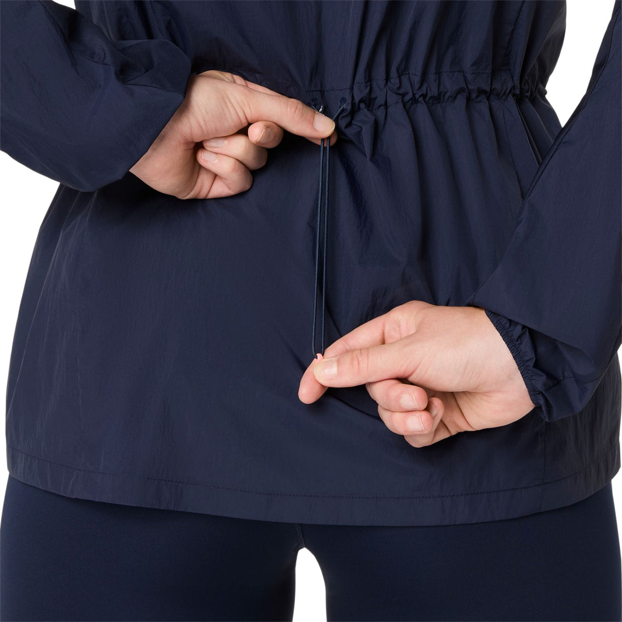 ASICS WMS ROAD PACK JACKET NAVY