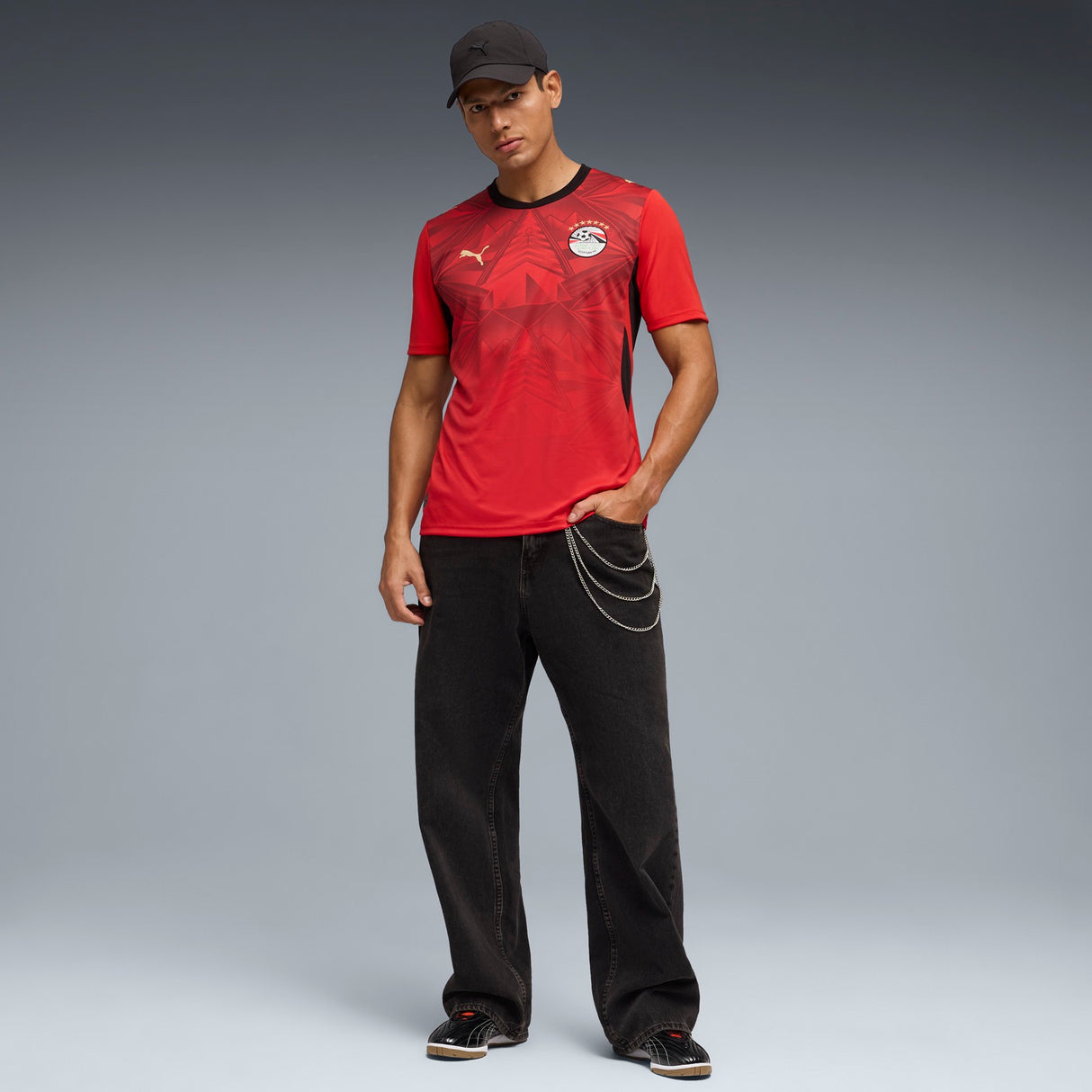 PUMA EGYPT WC26 HOME JERSEY RED