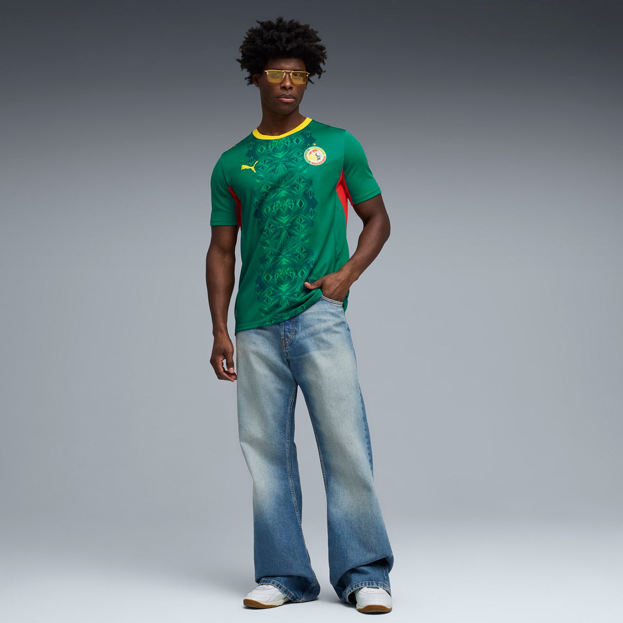 PUMA SENEGAL WC26 AWAY JERSEY GREEN