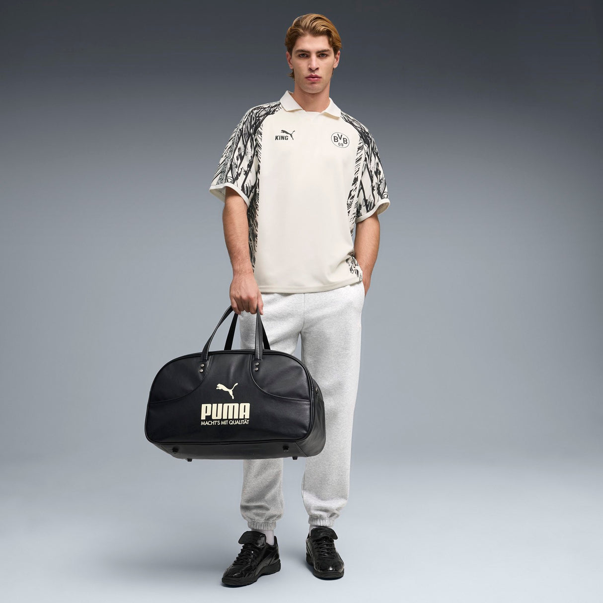 Puma BVB Football King Retro 2025/26 Mens SS Jersey