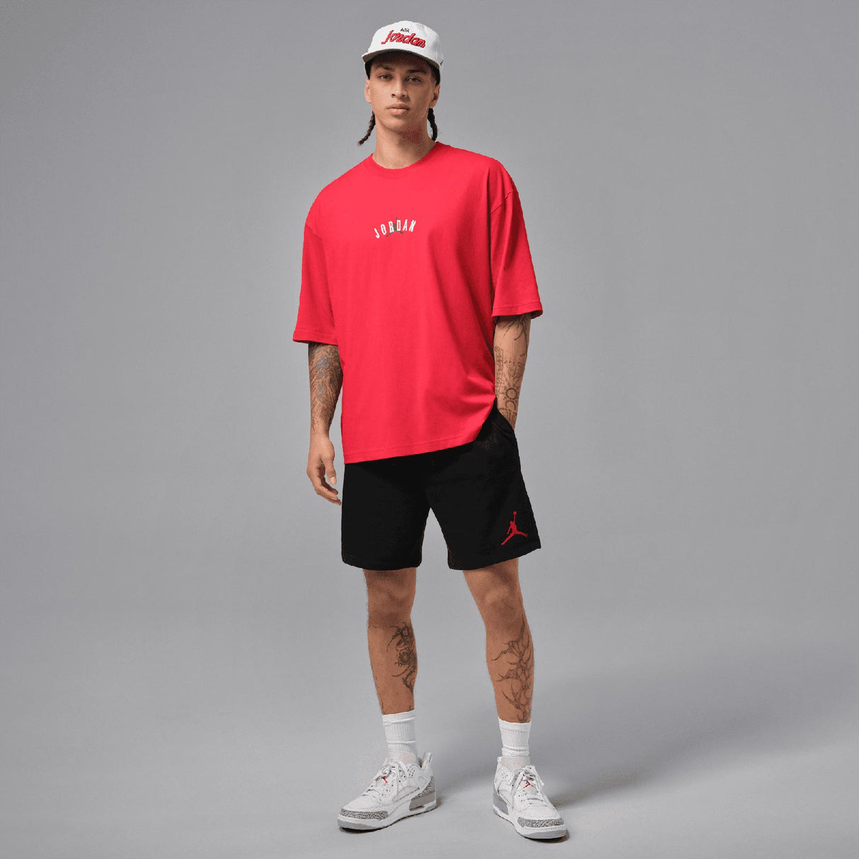 NIKE JORDAN JUMPMAN FLEECE SHORTS BLK