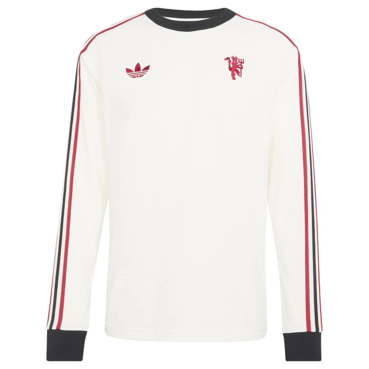 adidas MUFC 25 OG LS Tee White