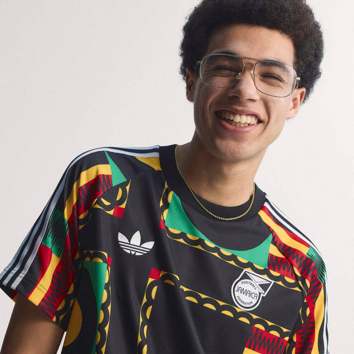 adidas Jamaica WC26 OG Tee Black/Multi