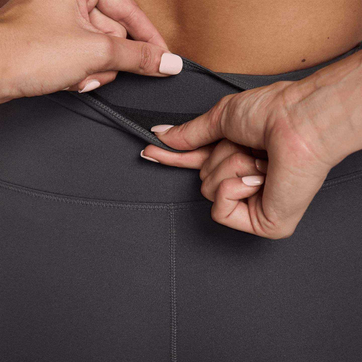 Nike W NK DF ONE HR TIGHT USEAM Grey