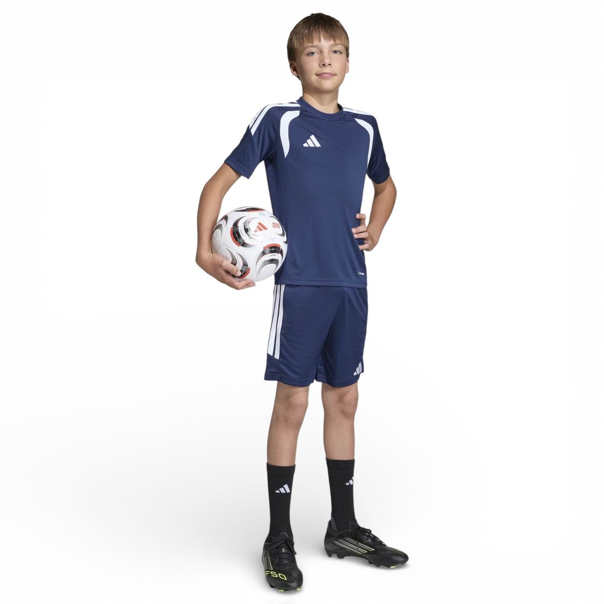 adidas Boys Tiro 26 Shorts Navy