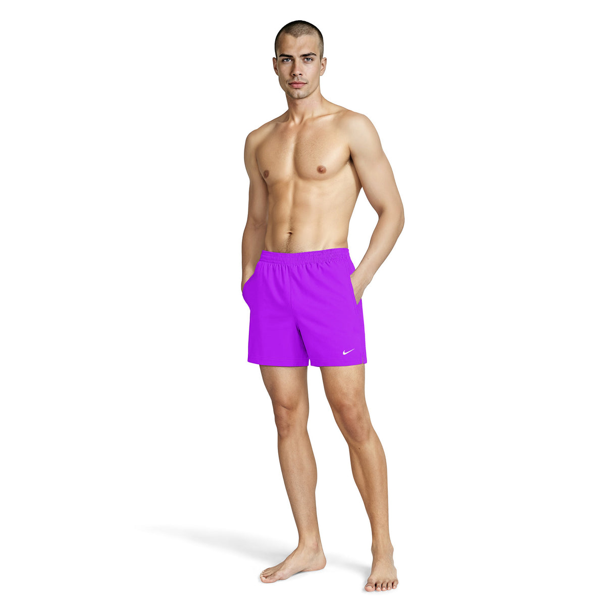 Nike Mens 5in Volley Short Violet