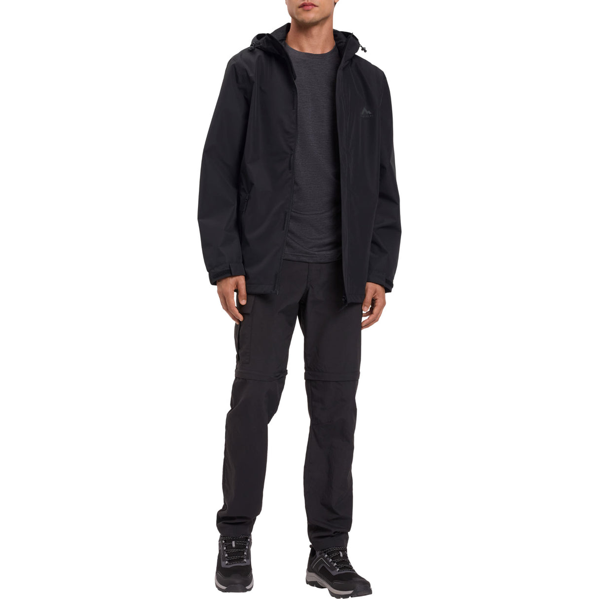 MCKINLEY M Isar Jkt Rain Bk