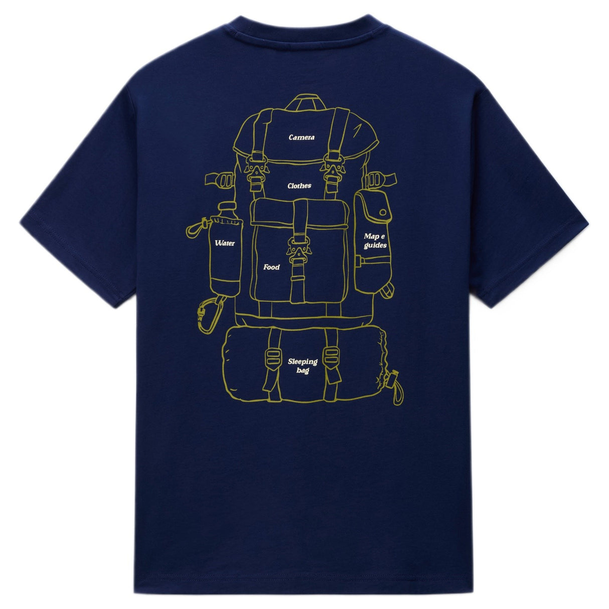 Napapijri Mens S-FLINT BPLOGO Tee Navy
