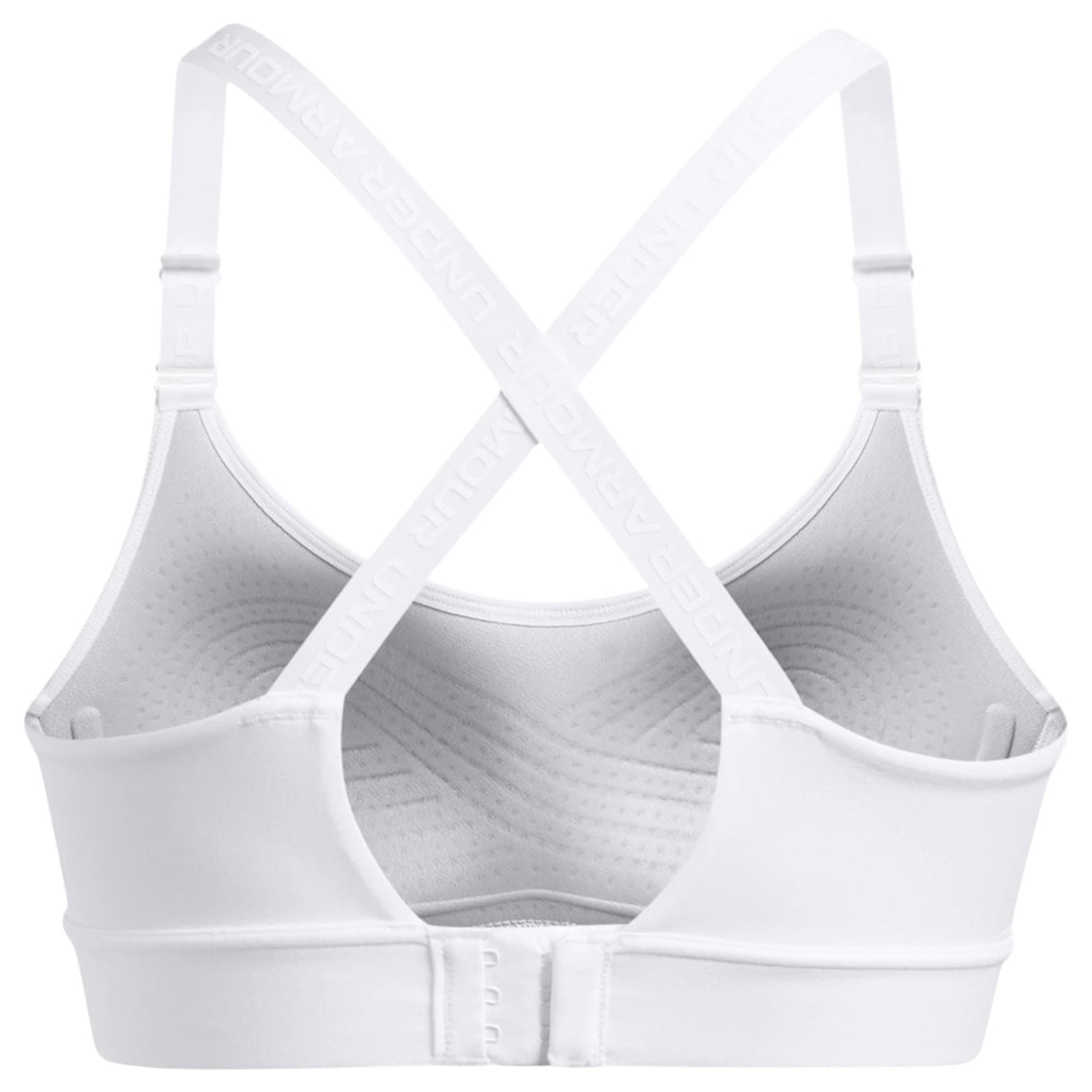 UA Infinity Mid 2.0 Bra White