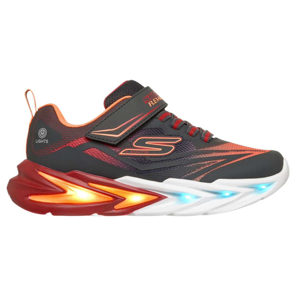 Skechers S LGHT FLEX GLOW ULTRA Jr B Blk