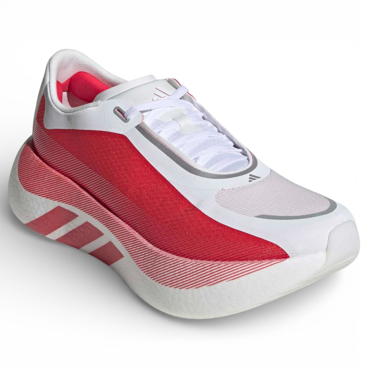 adidas Mens Hyperboost Edge White/Red