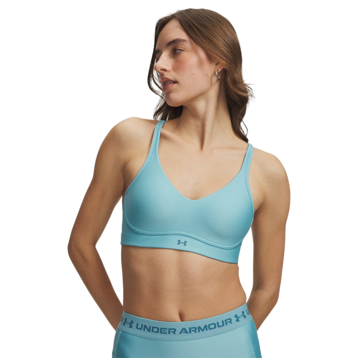 UA Infinity Low 2.0 Bra Blue
