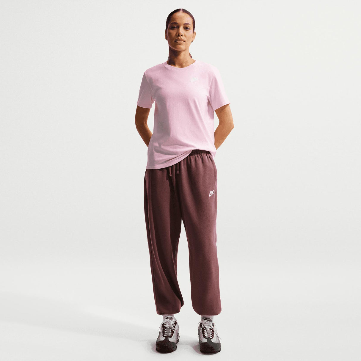 NIKE NSW CLUB SS TEE WMS Pink