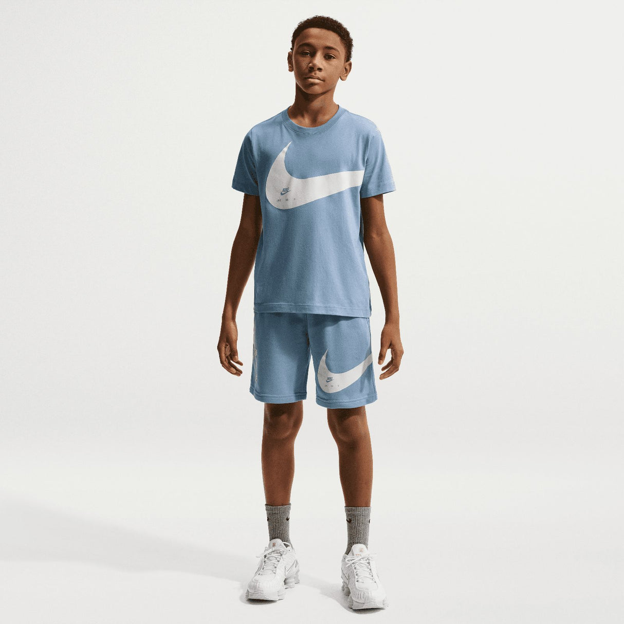 Nike Boys CLUB FT SHORT BRAND NG Blue