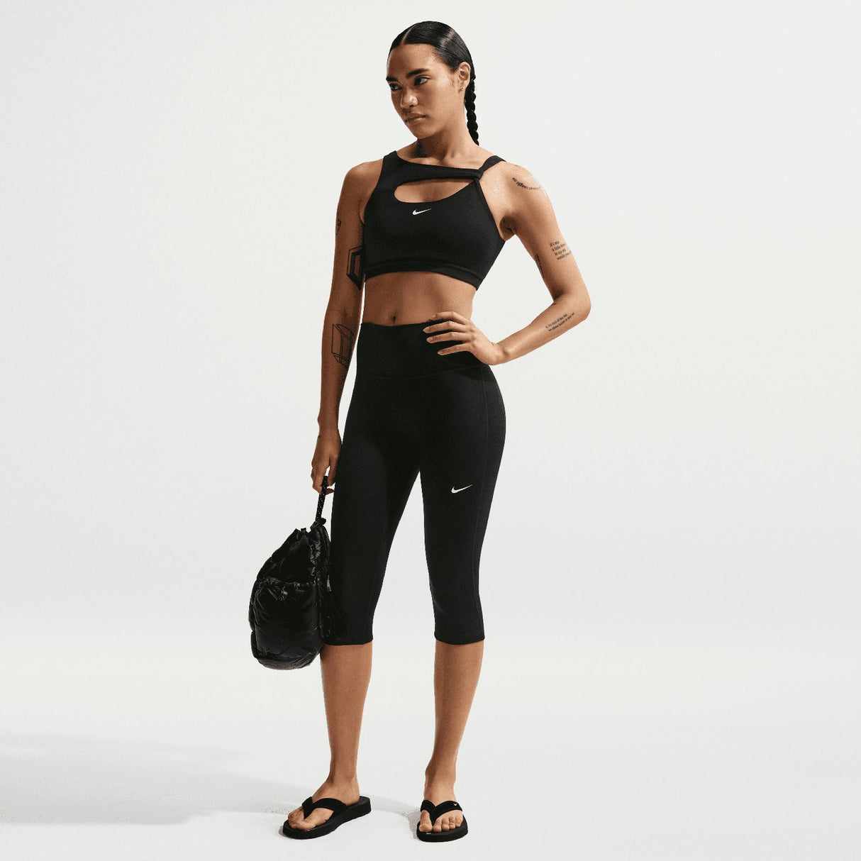 NIKE DF ONE HR CAPRI USEAM WMS Black