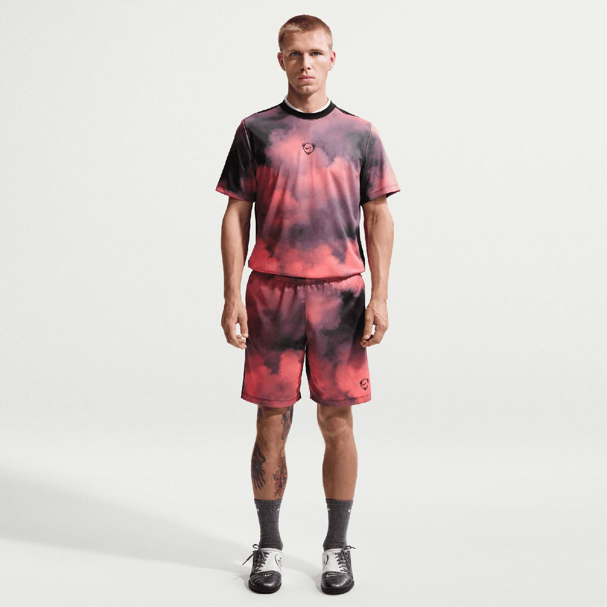 Nike Mens DF ACD SHORT GX AOP Red
