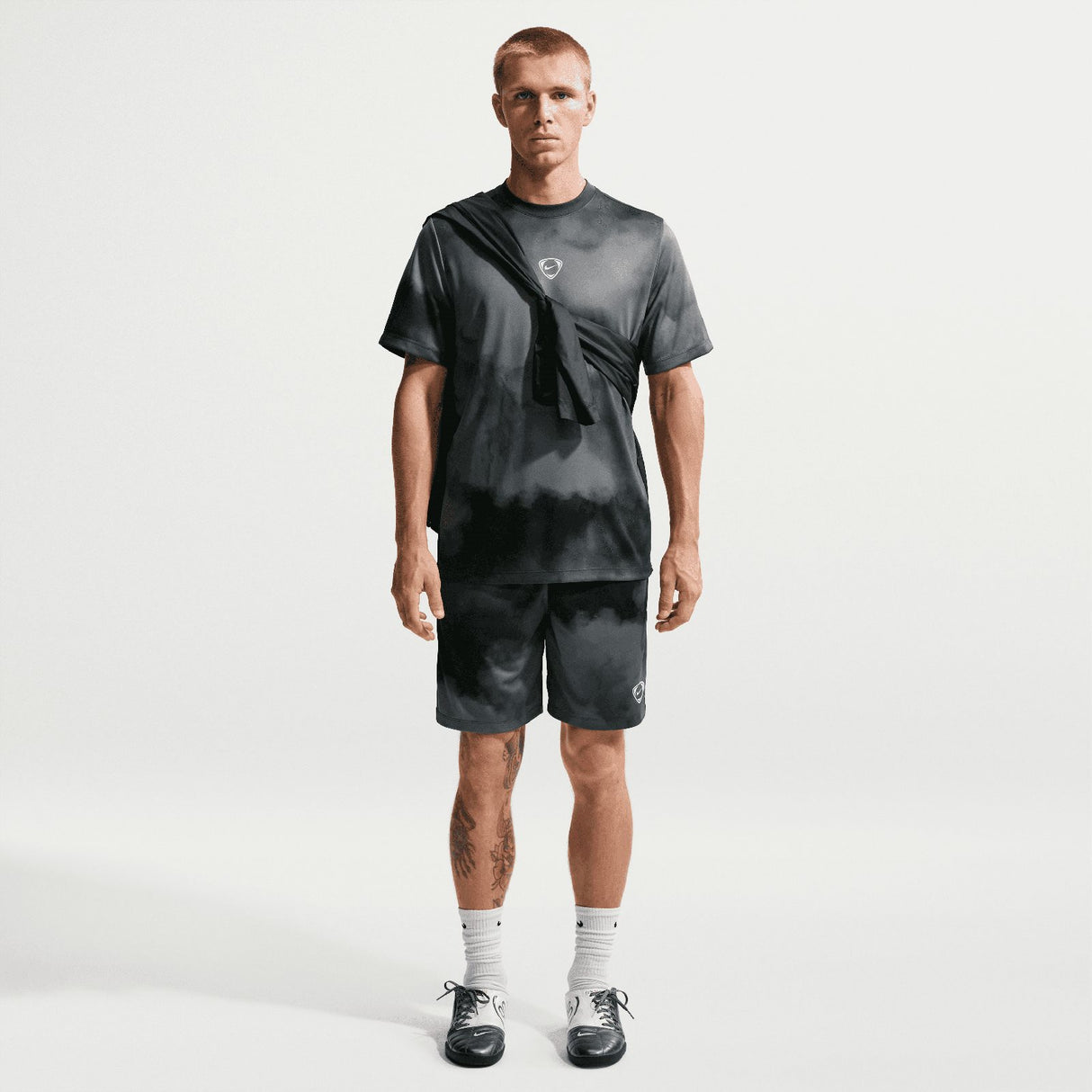 Nike Mens DF ACD SS TOP GX AOP Black