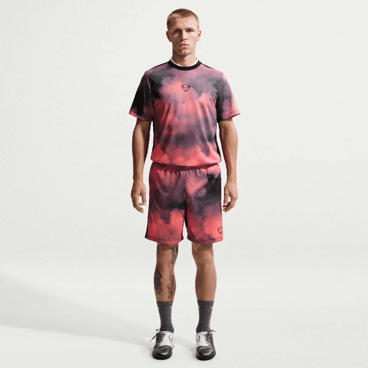 Nike Mens DF ACD SS TOP GX AOP Red