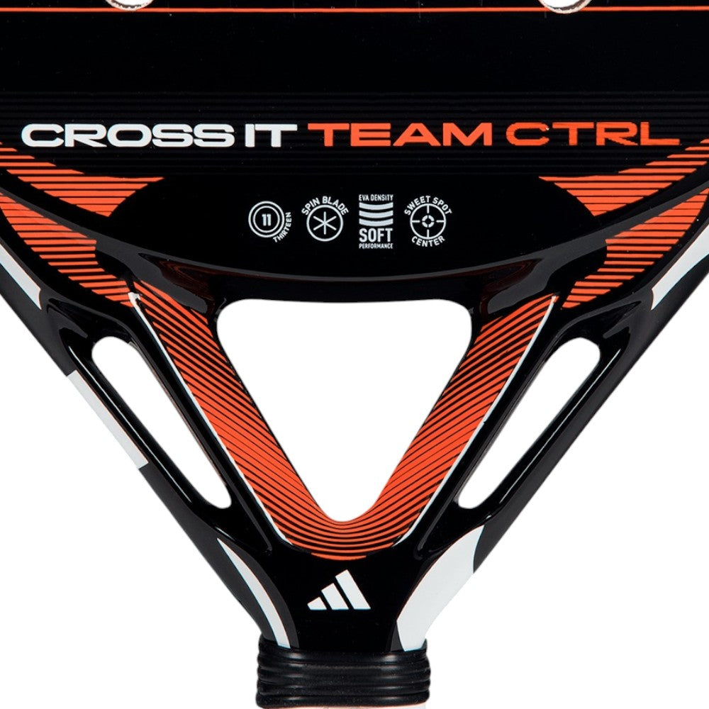 adidas Crossit Team Ctrl Padel Rckt B/W