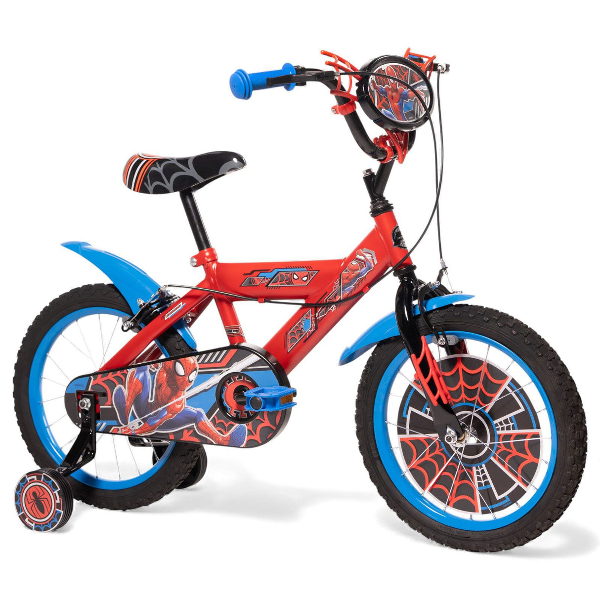 Huffy Spiderman 16in Bike Red