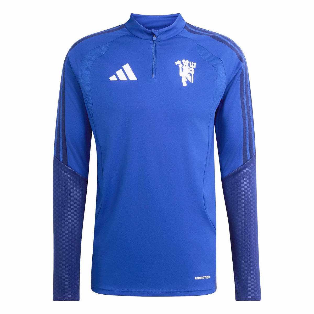 adidas MUFC 26 EU Training QZ Top Blue
