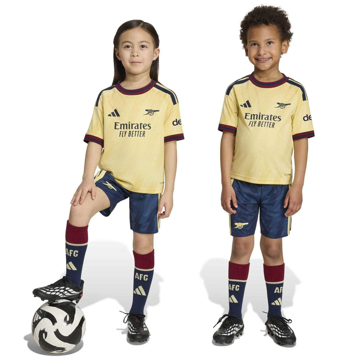 adidas AFC 26 Kids Third Kit Yellow