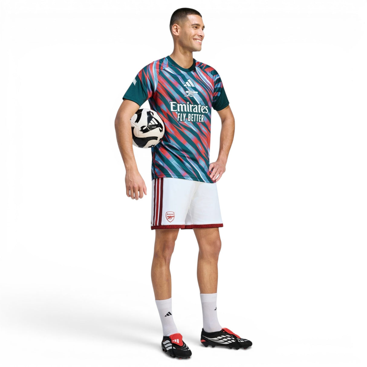 adidas Arsenal Football 2026/27 Adults Pre-Match Jersey