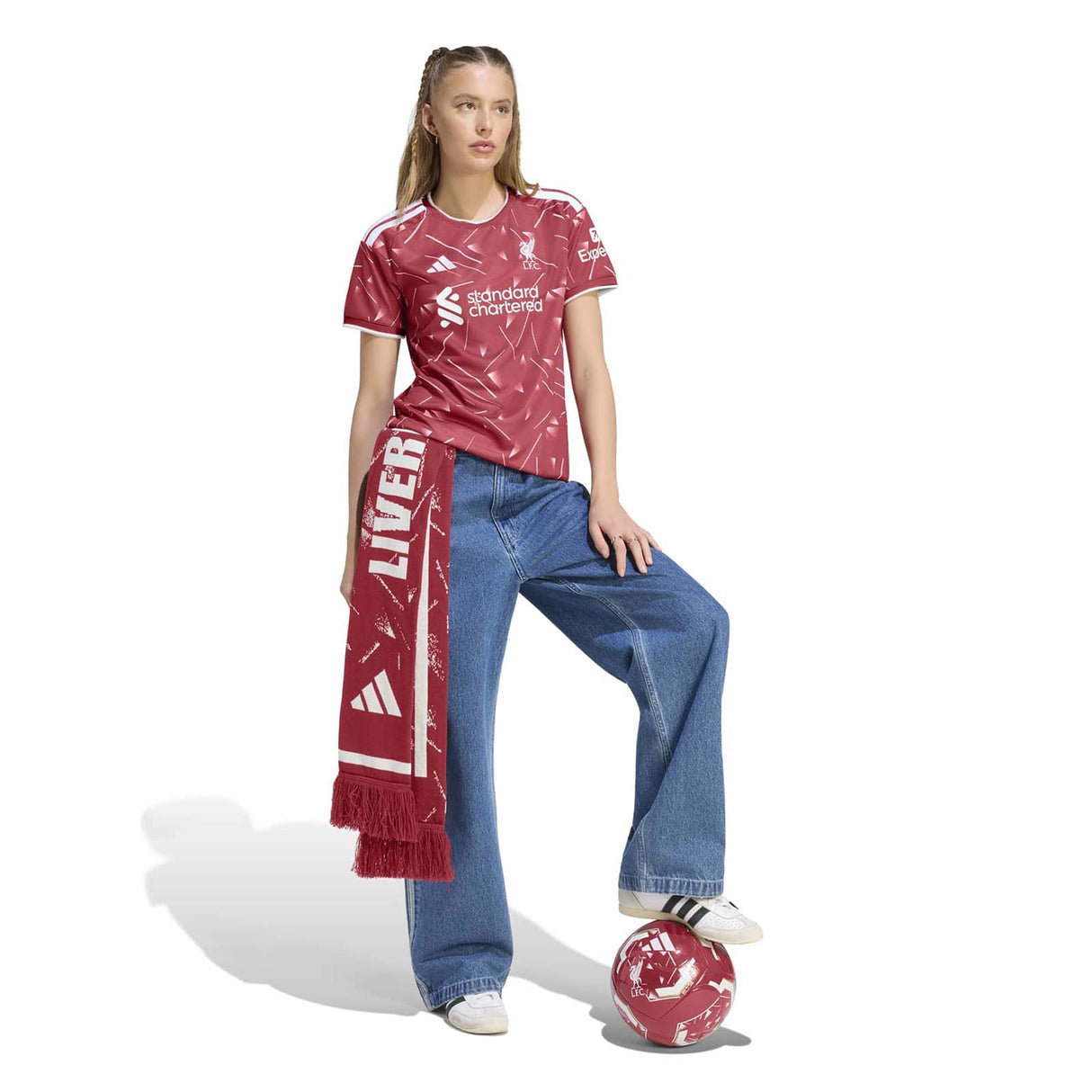 adidas LFC 26 Wmns Home Jersey Red