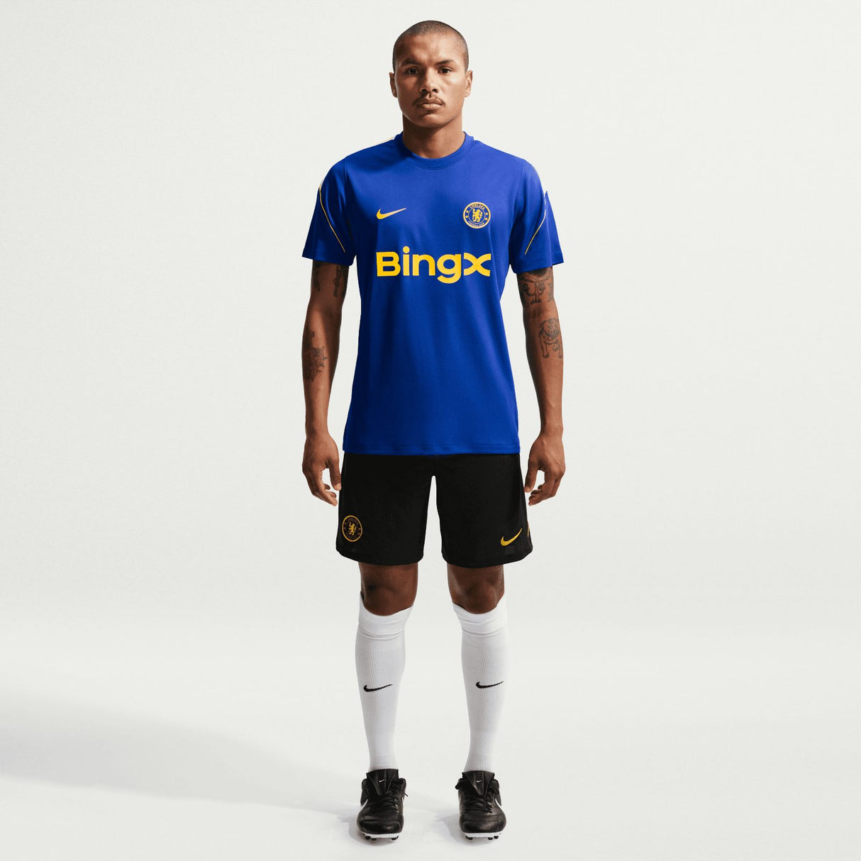 Nike CFC 26 Strike Drill Tee Blue
