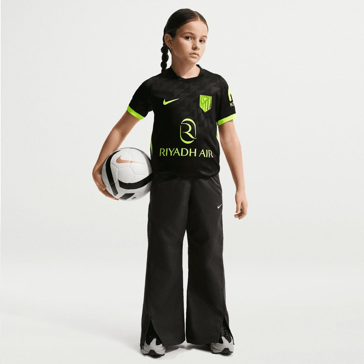 Nike ATM 26 Kids Away Jersey Black