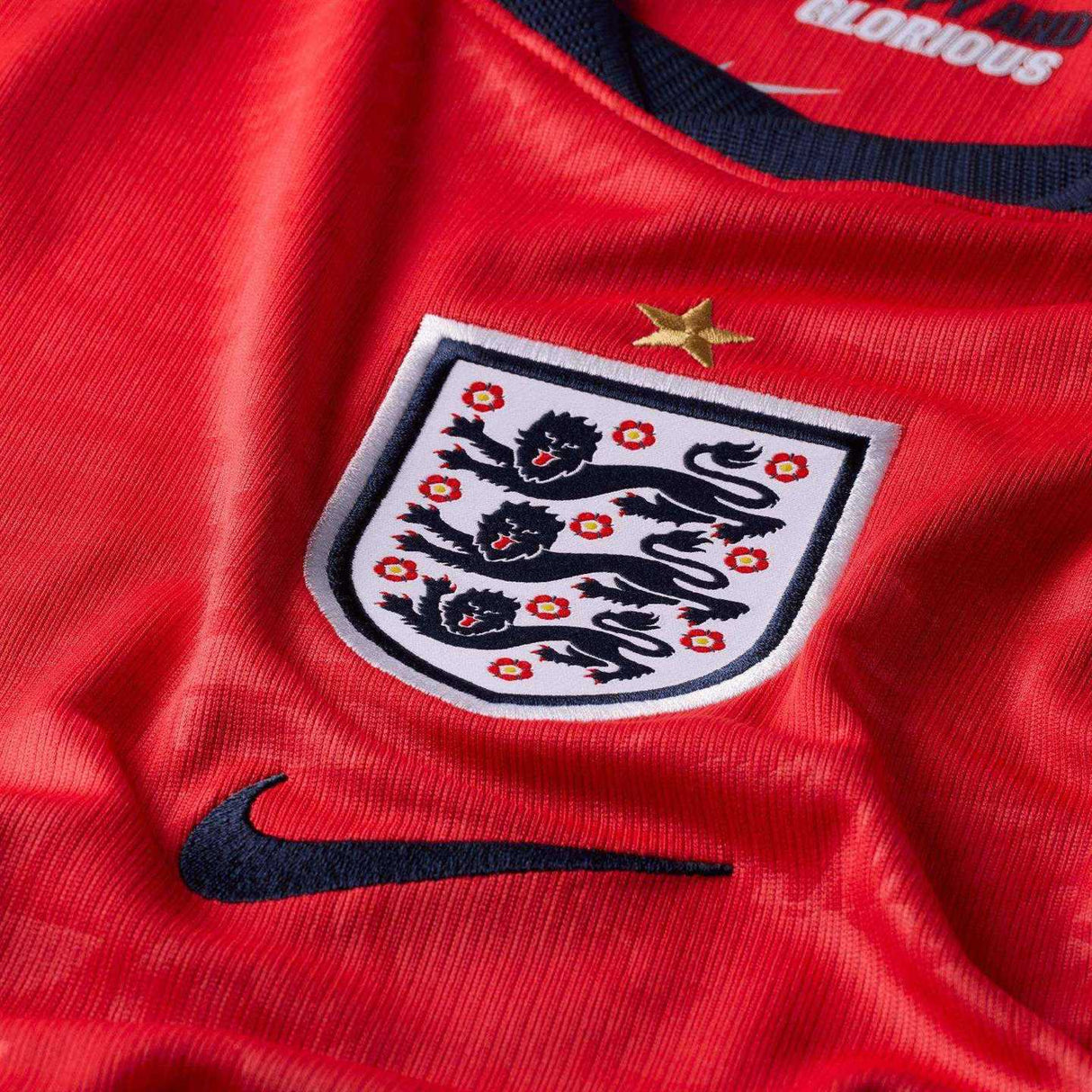 Nike England WC26 Away Jersey Red