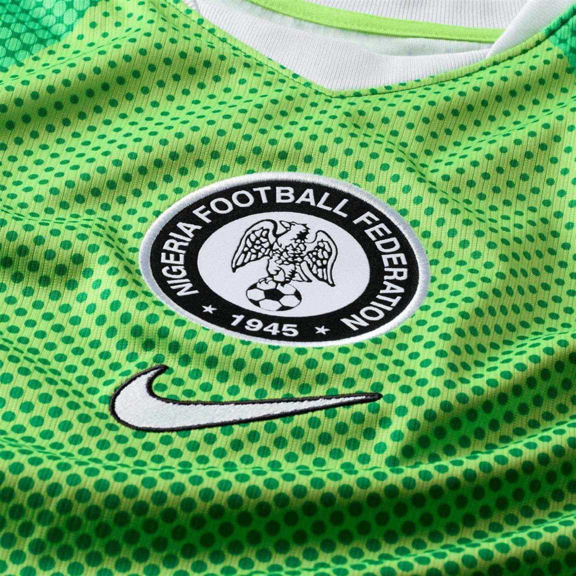 Nike Nigeria WC26 Home Jersey Green