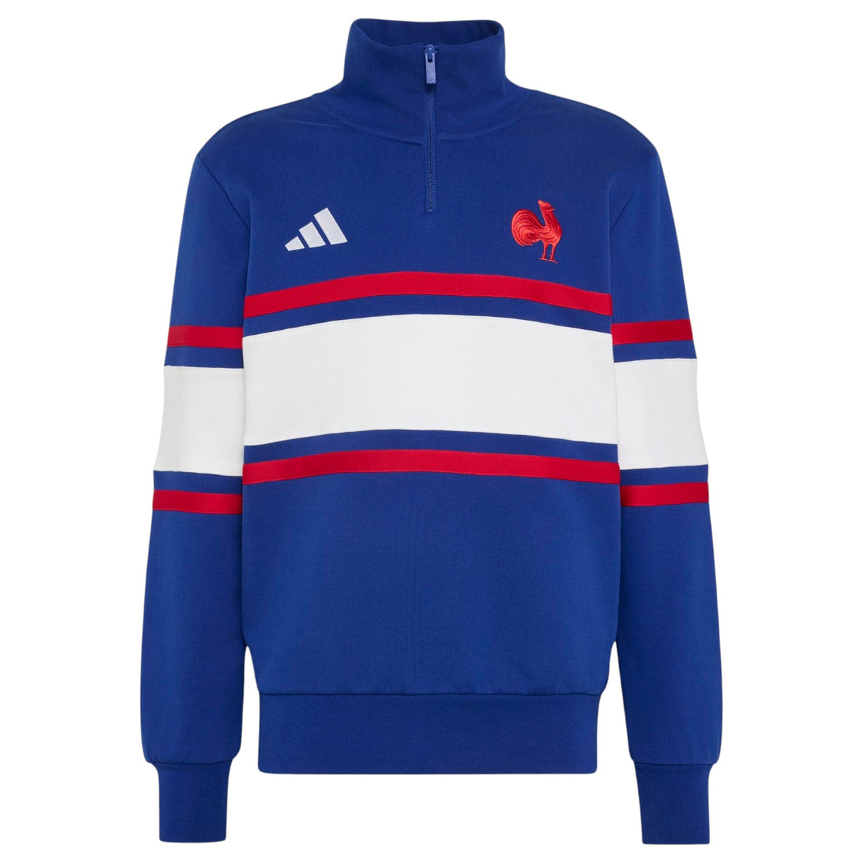 adidas Mens France Trvl HZ Top Navy