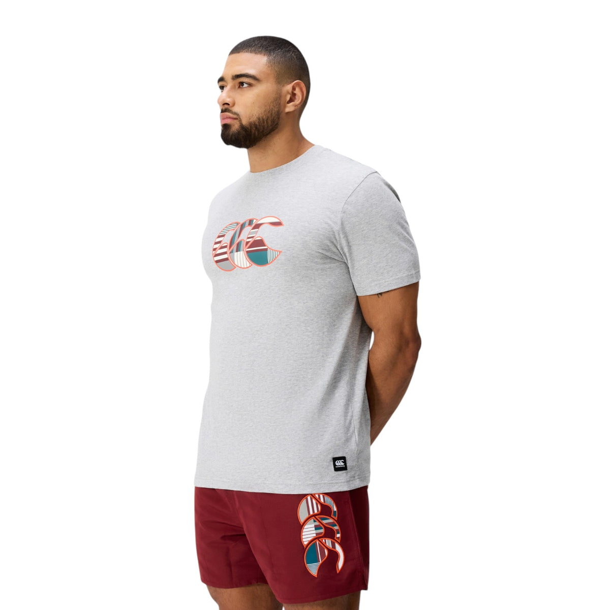 Canterbury Mens Uglies Logo Tee Grey