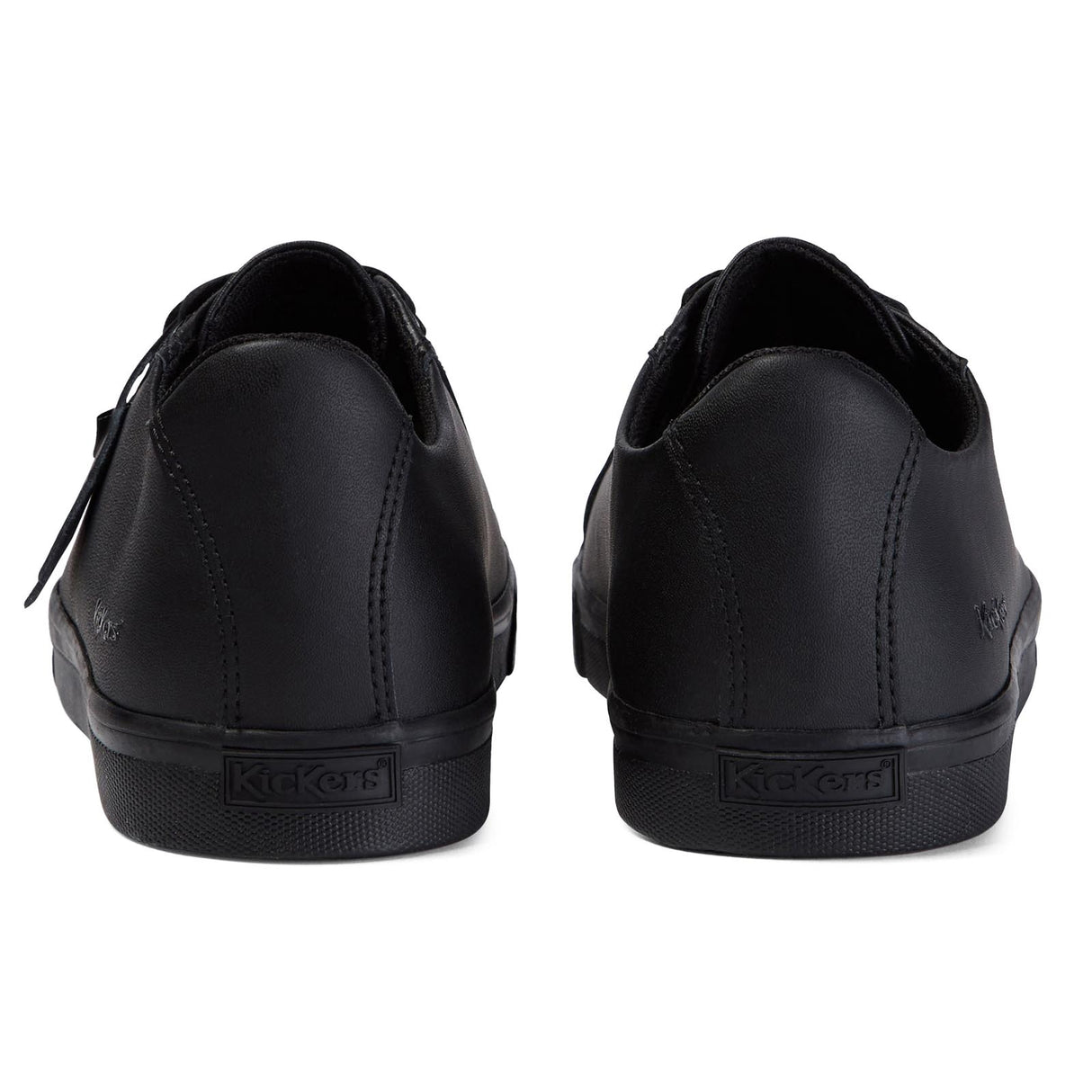 Kickers Tovni Lacer Leather Youth Black