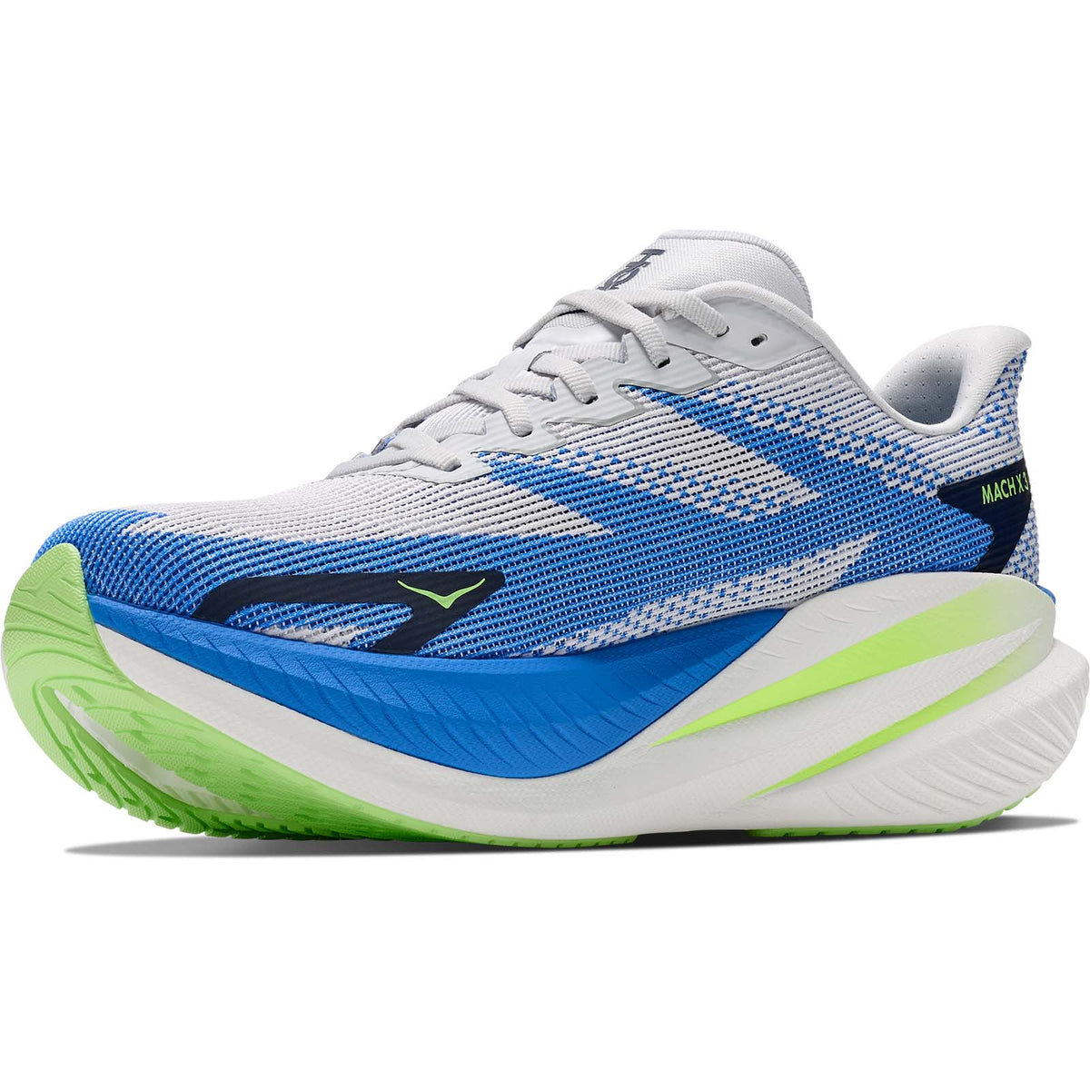 Hoka Mach X 3 Mens Grey Virtual Blue