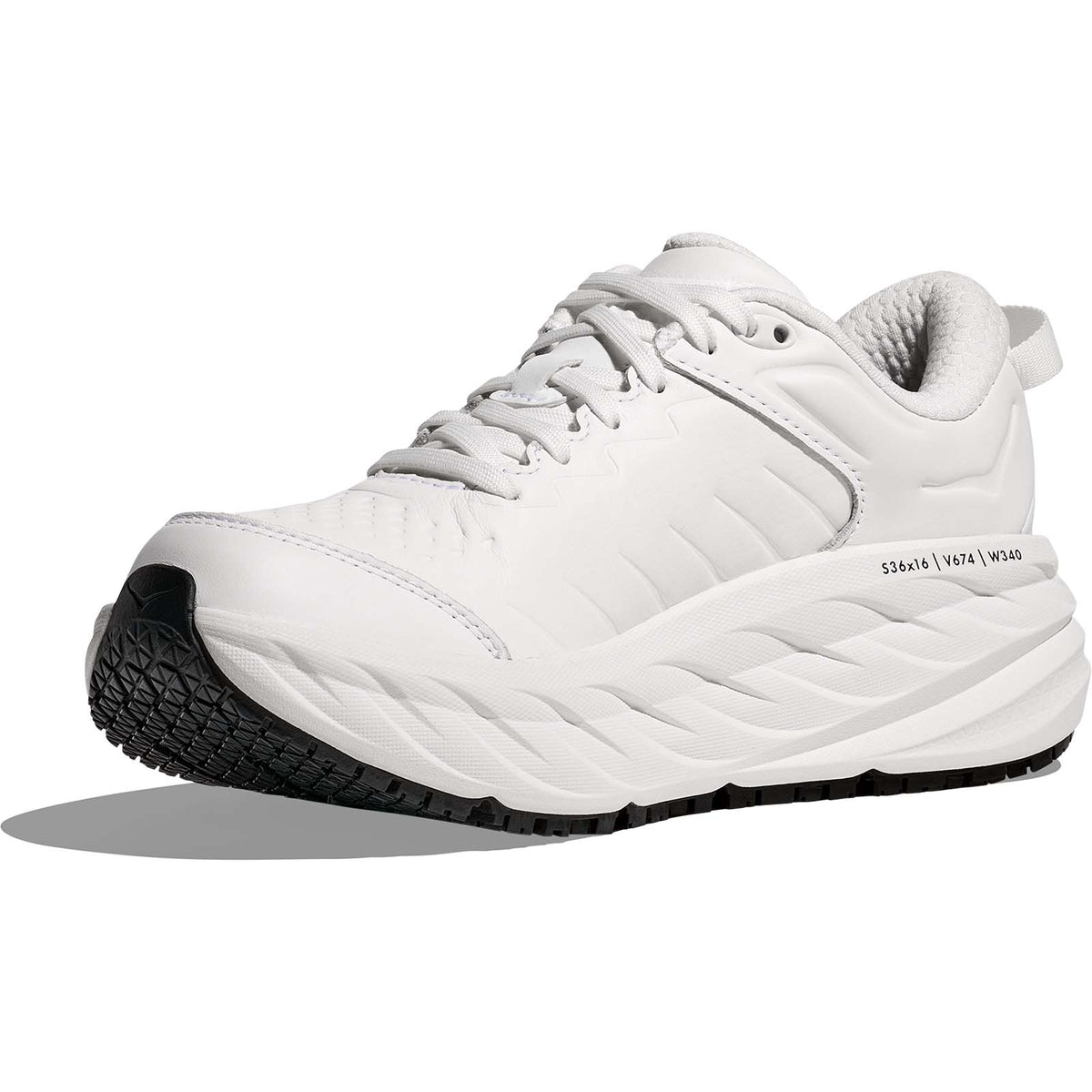 Hoka Bondi SR Womens Frost White