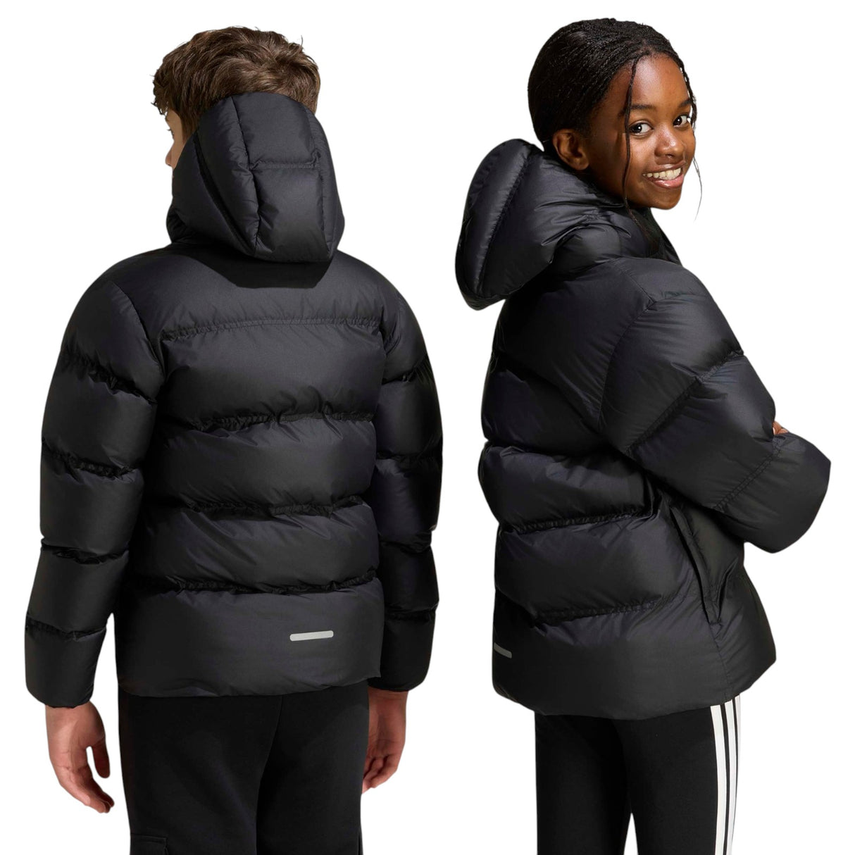 adidas Boys J SD Jacket Black