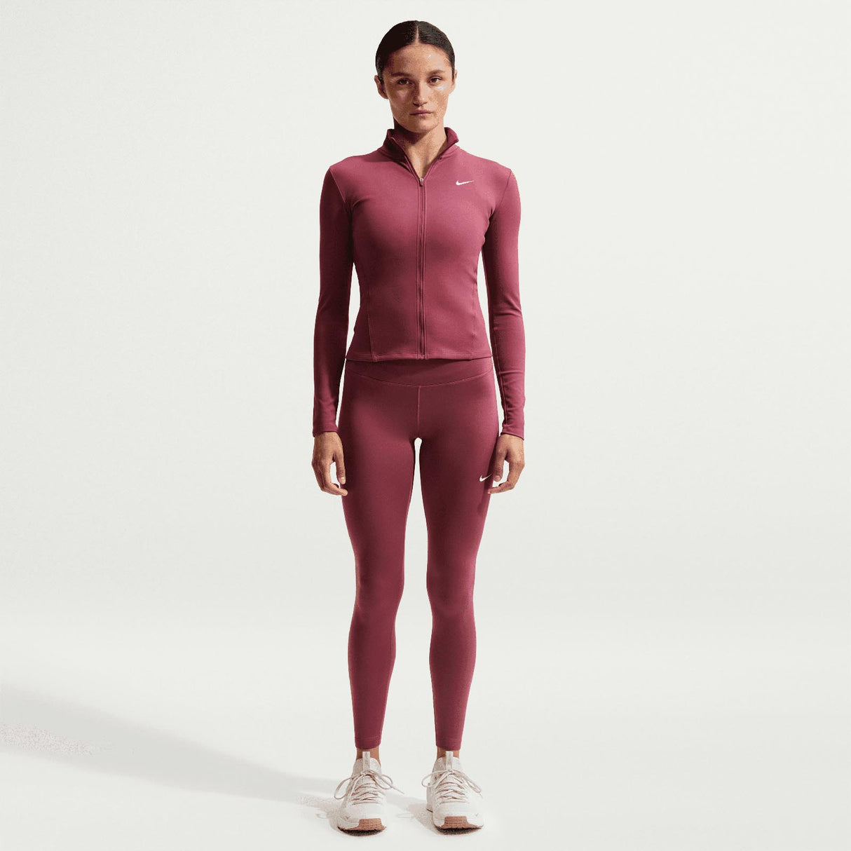 Nike One Fitted Womens Dri-FIT Full-Zip Jacket
