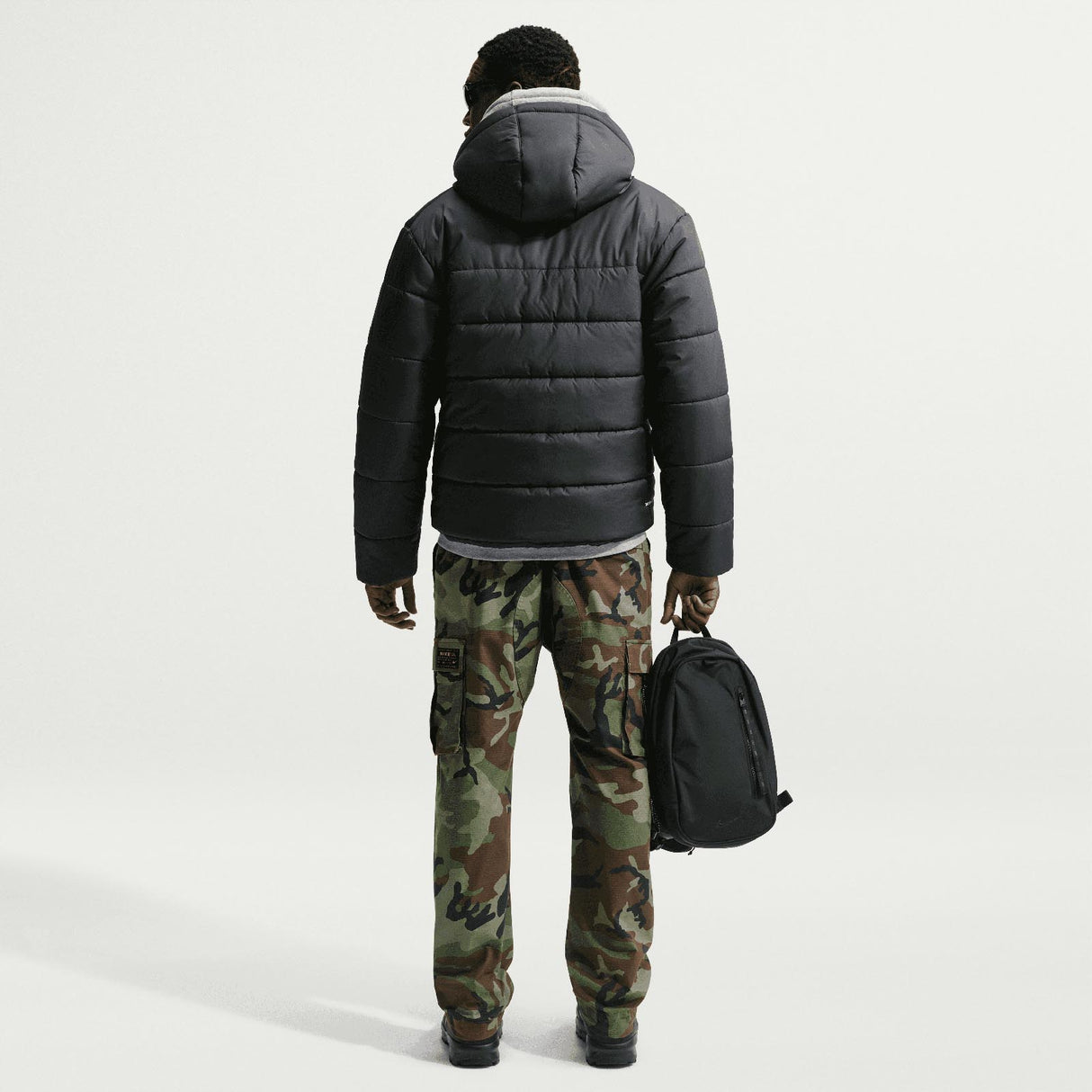 Nike Mens Access Filled Puffer Black