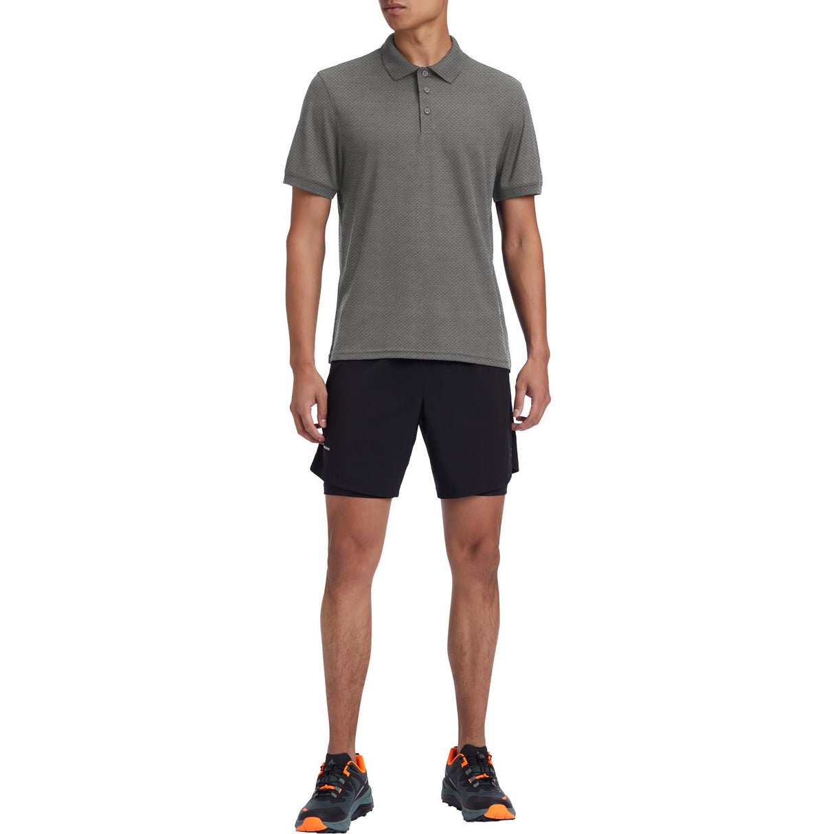 ENERGETICS Ferris SS M Polo GREY
