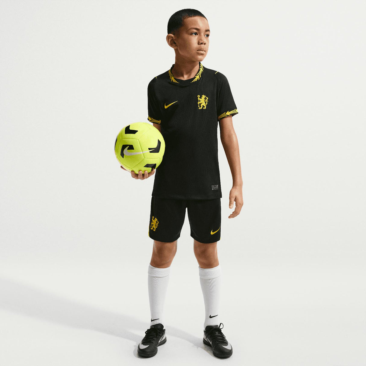 Nike CFC 26 Kids Away Jersey Black