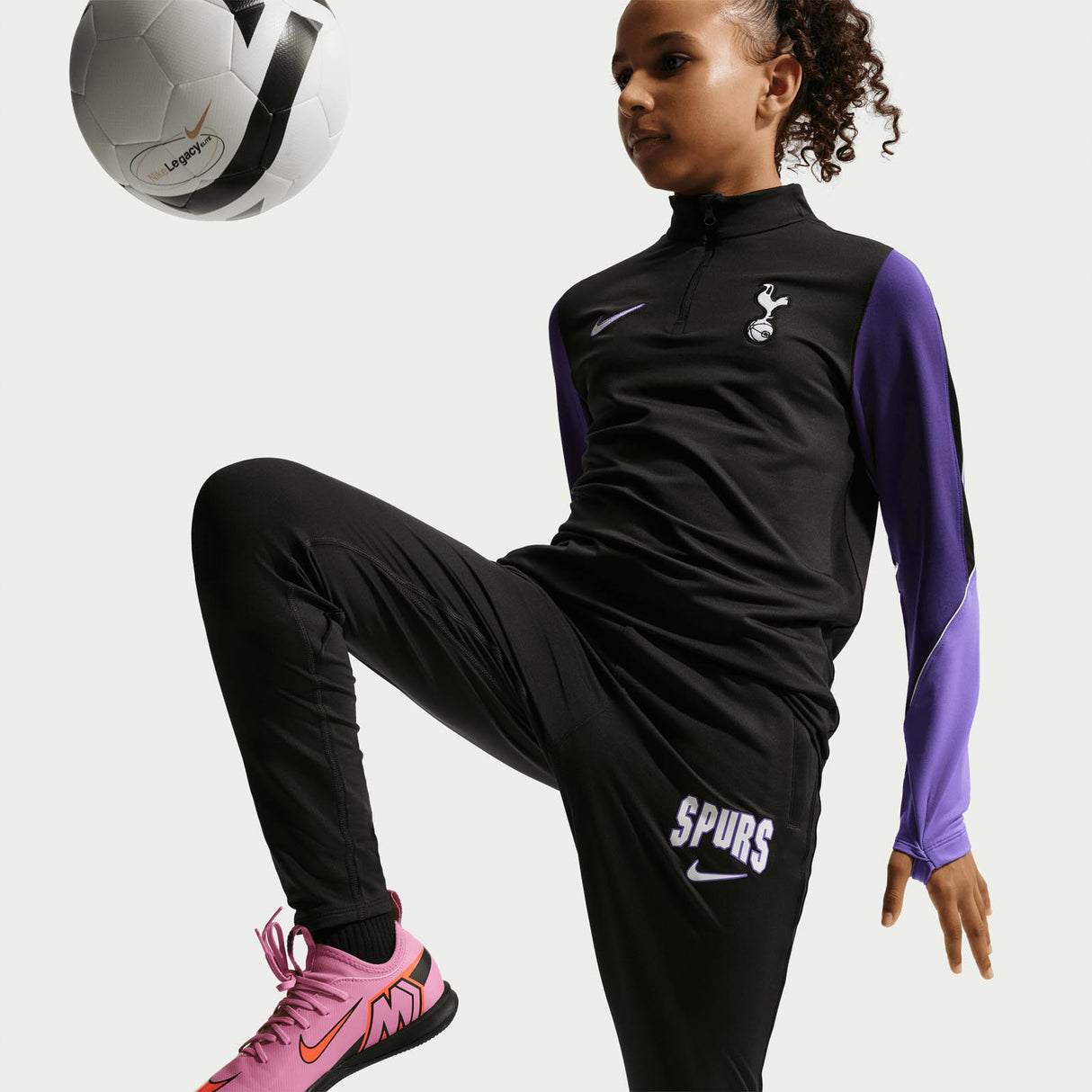 Nike THFC 26 Kids Third Strike Pant Blk