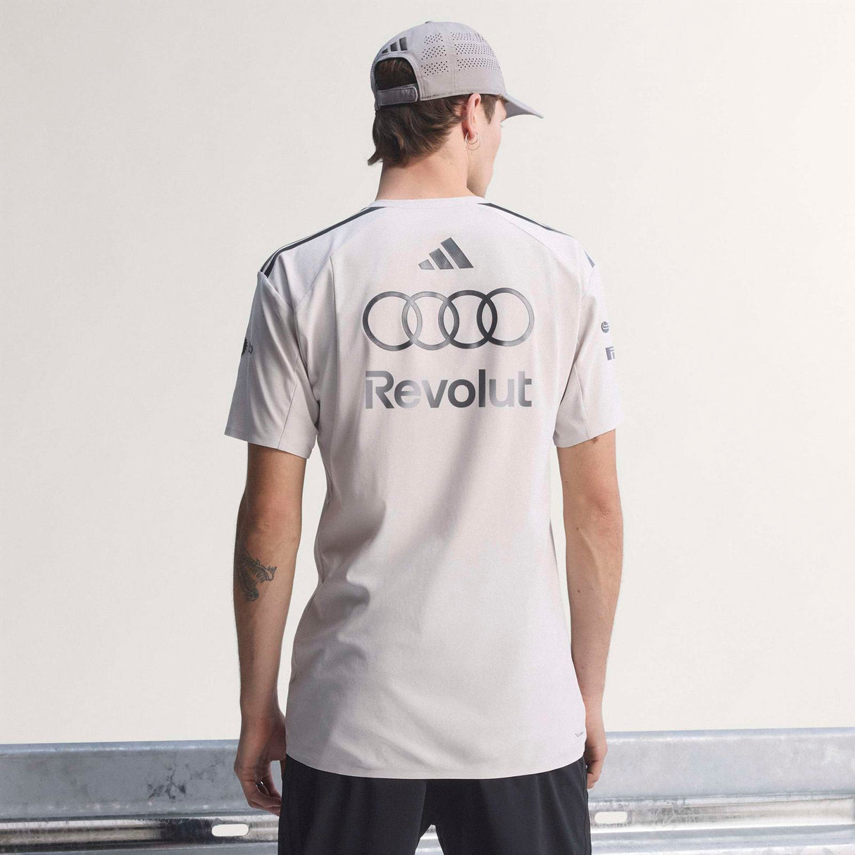 adidas Audi Driver Tee Grey